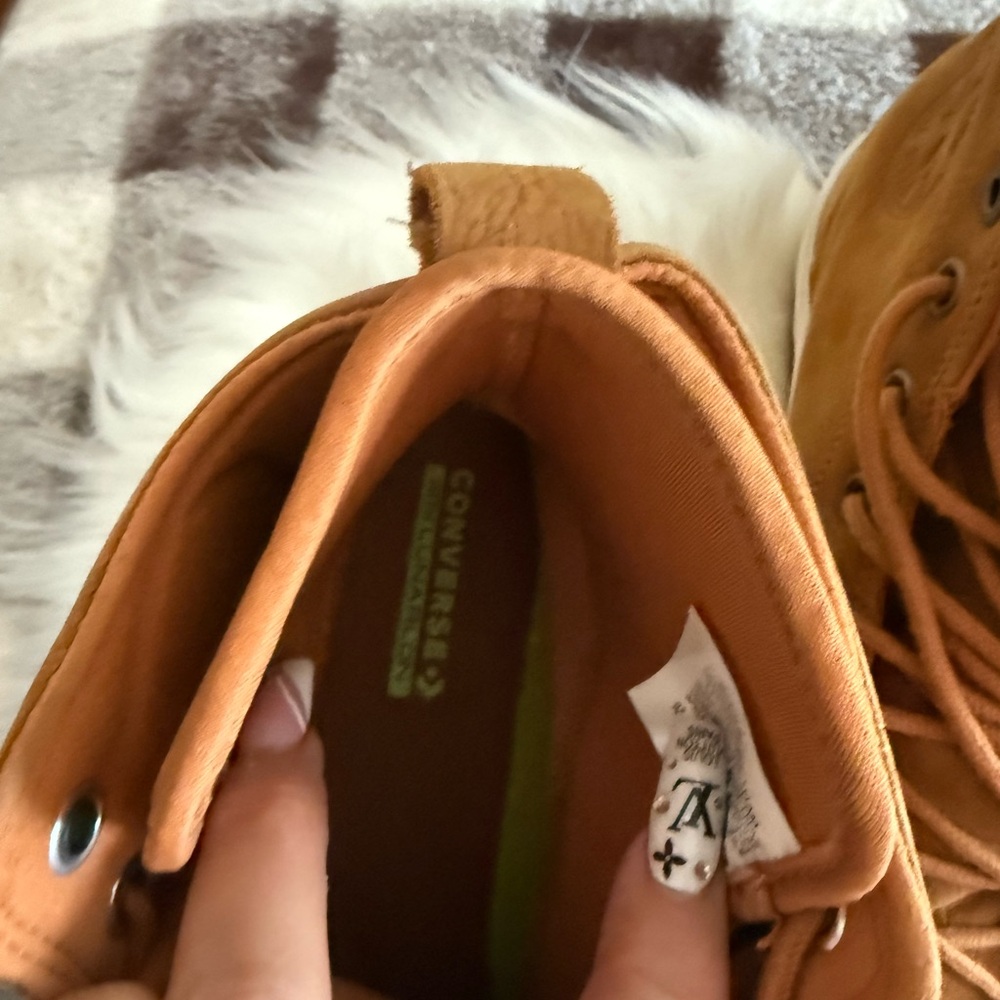 Men’s suede All Star converse high tops - Picture 5 of 8